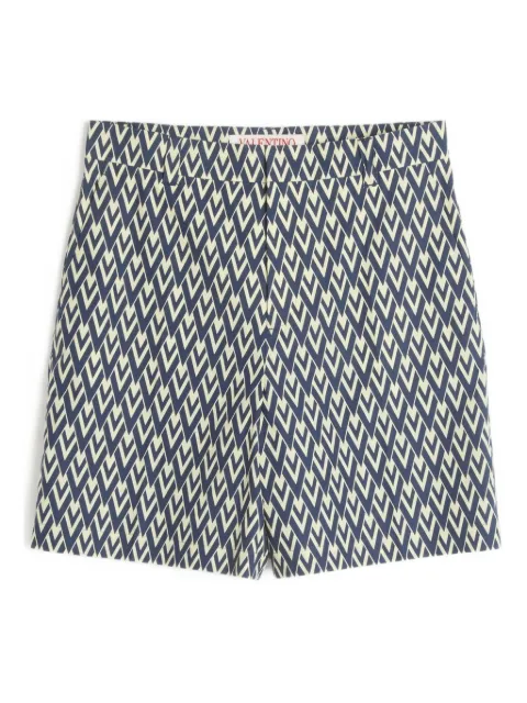 Valentino Garavani Toute La V bermuda shorts Blue VRDD12AS0