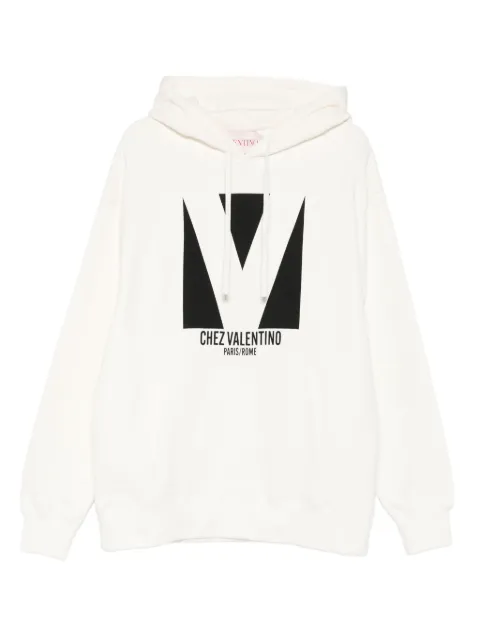 Valentino Garavani Chez-patch hoodie Neutrals VMF28NAQA