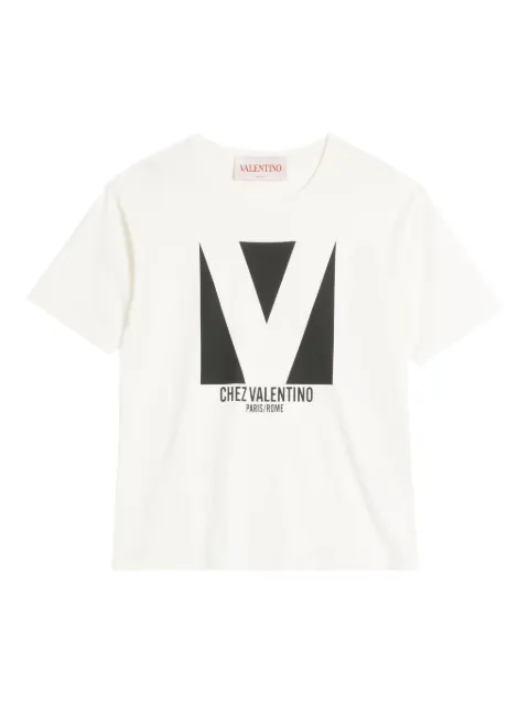 Valentino Garavani graphic T-shirt Neutrals VMG16PAQ9