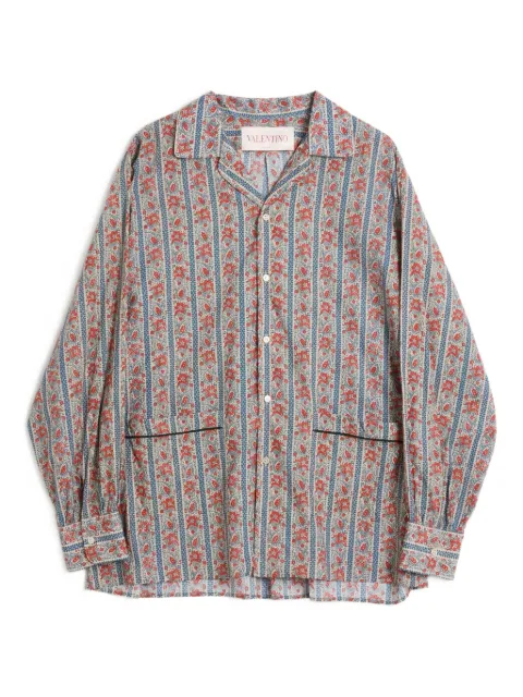 Valentino Garavani Voyage Imaginaire pyjama shirt Grey VABQ65AN2