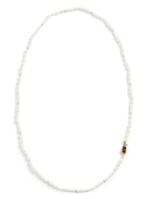 Valentino Garavani Ovalette necklace White YJ0S99CRW