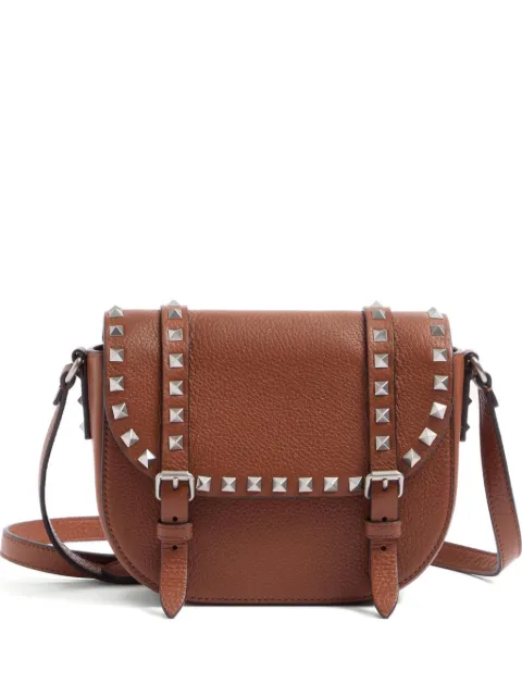 Valentino Garavani small Rockstud cross body bag Brown YB0D11KDB