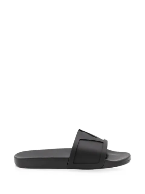 Valentino Garavani Coolside rubber slide sandals Black YS0J93MYC