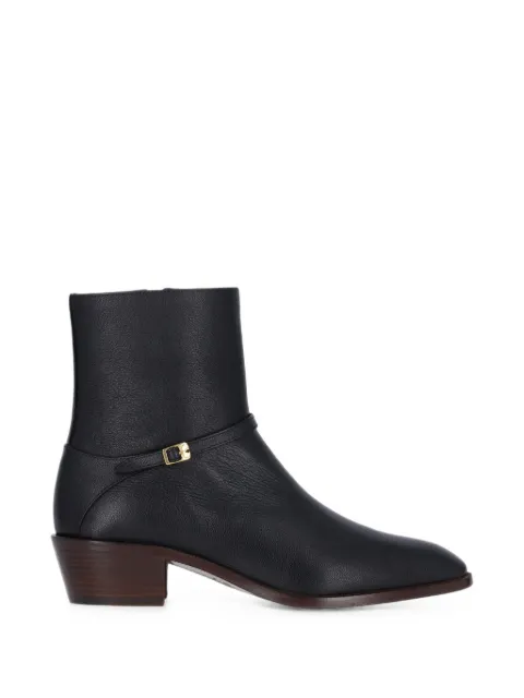 Valentino Garavani Pat ankle boots Black YS0J27DQX