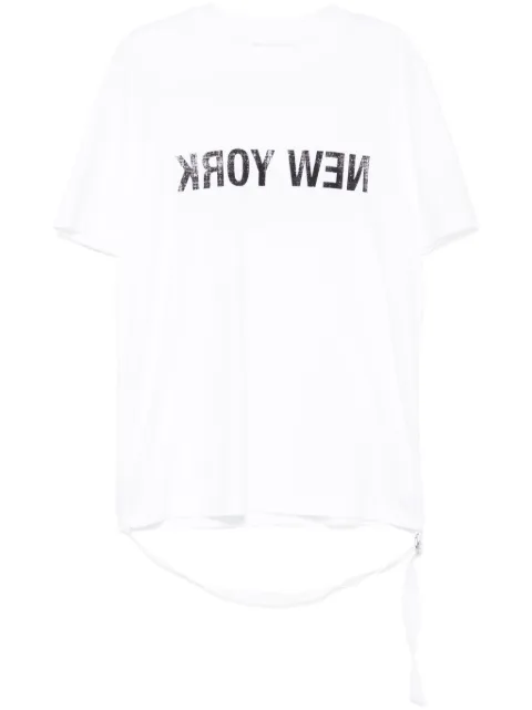 Helmut Lang New York seatbelt T-shirt White O06HM512