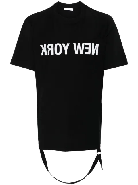 Helmut Lang New York T-shirt Black O06HM512