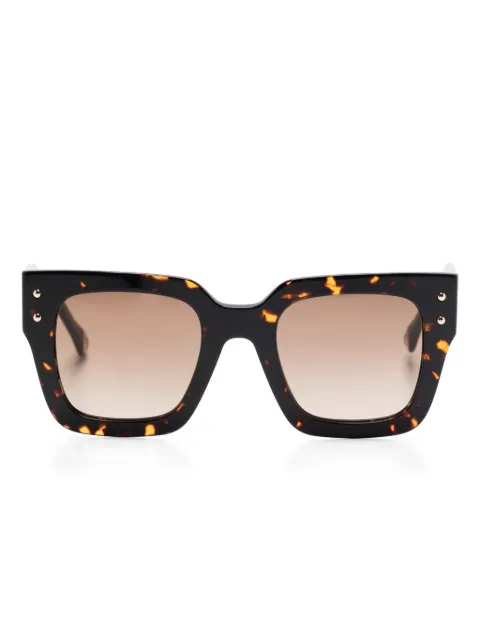 Carolina Herrera oversize-frame sunglasses Brown HER0255S