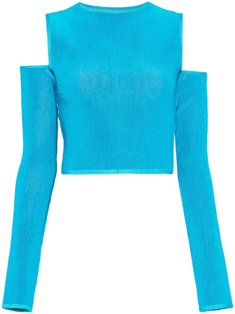 Isa Boulder Quarter sweater Blue AW24WTP09B