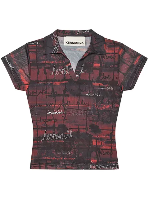 Kerne.Milk Soleil polo shirt Black 30517106