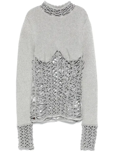 Isa Boulder Half-Seen sweater Grey PF24WTP25