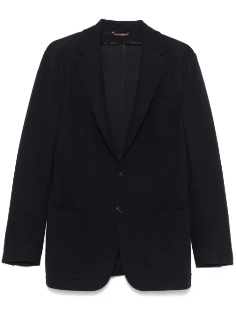 Canali single-breasted blazer Blue J0147AJJ03074