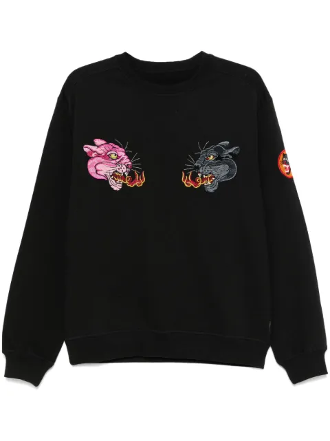 Maharishi 5311 Duality Panther sweatshirt Black 5311