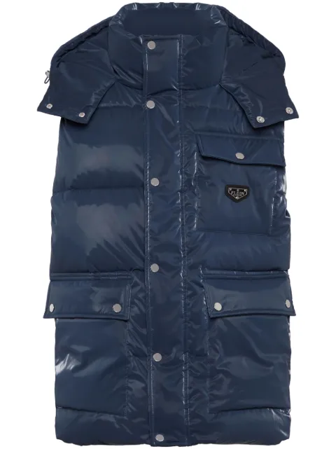 Philipp Plein down gilet Blue LADCMRC0218PNY002N
