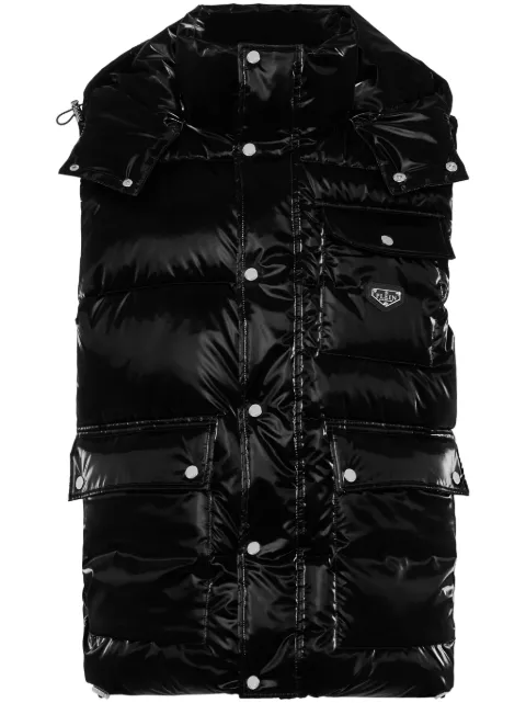 Philipp Plein down gilet Black LADCMRC0218PNY002N