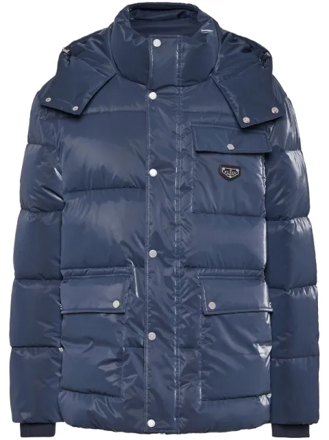 Philipp Plein padded jacket Blue LADCMRB2838PNY002N