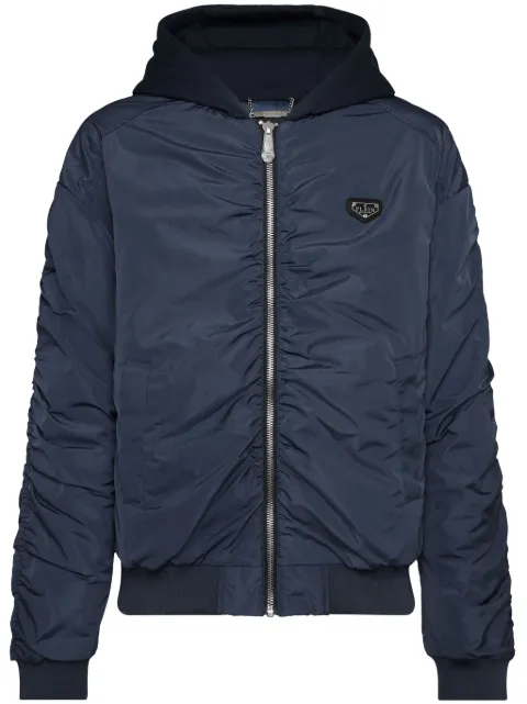 Philipp Plein padded jacket Blue LADCMRB2835PNY002N