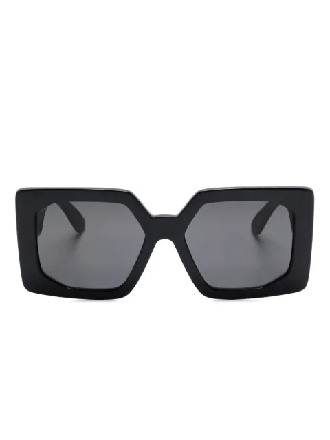 Versace Eyewear Medusa Biggie-plaque sunglasses Black VE4478U