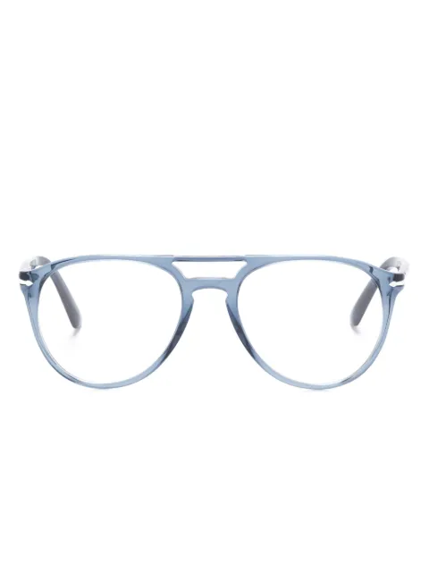 Persol pilot-frame glasses Blue PO3160V