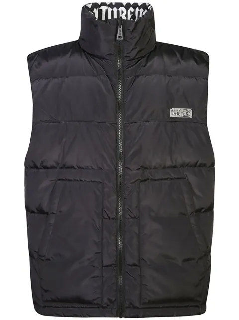 Versace Jeans Couture reversible gilet Black 77GAP421CQD53