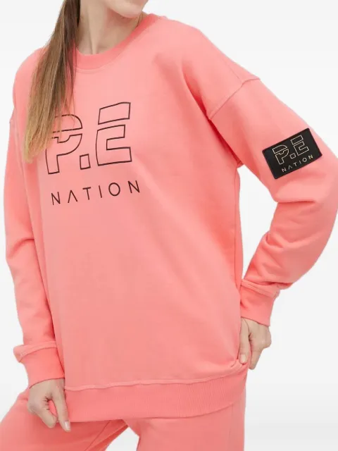 P.E Nation Heads Up sweatshirt Pink 22PE1F247