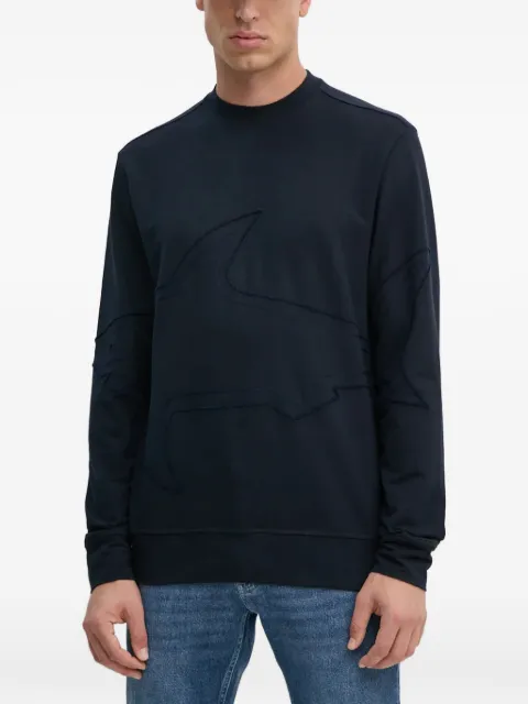 Paul & Shark logo-embellishment sweatshirt Blue 14311874