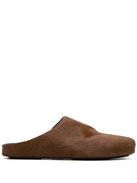 Uma Wang ballet slippers Brown US9094BROWN