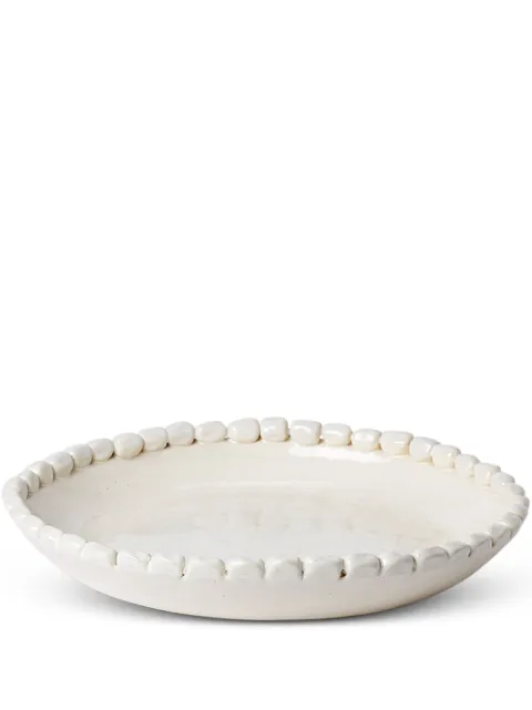 The Conran Shop Malibu serving platter (37cm x 7cm) White TCS30307