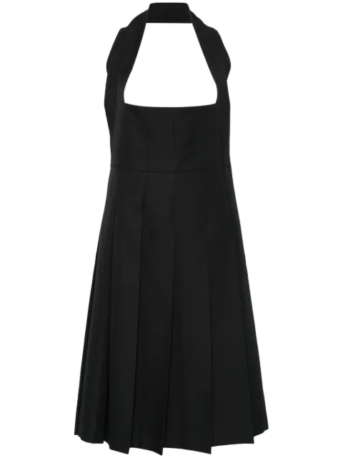 Comme Des Garçons Comme Des Garçons pleated midi dress Black RNA005