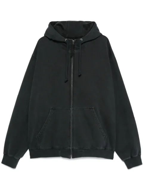 Maison Margiela embroidered logo hoodie Grey S50HG0046S25520