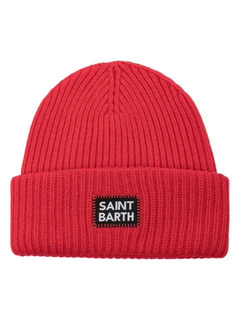 MC2 Saint Barth Berry beanie hat Red BRR0002