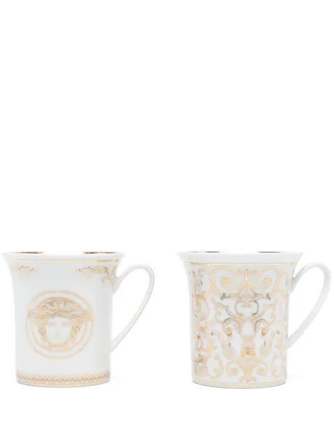 Versace Medusa Gala mugs (set of two) White 1931540377129220