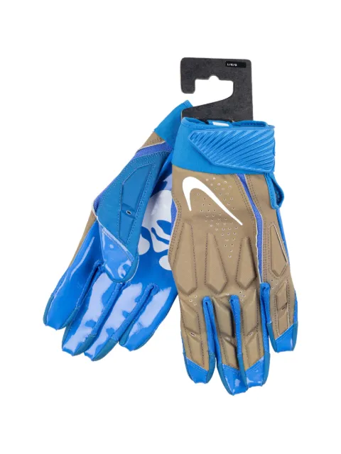Nike x Off White D-Tackle Elite padded football gloves Blue N1007152426LG