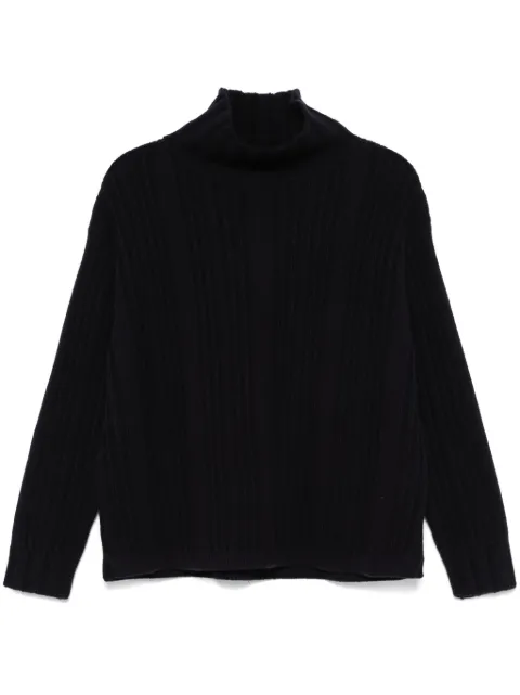 Max Mara Vitalba ribbed-knit sweater Blue 2421366012600