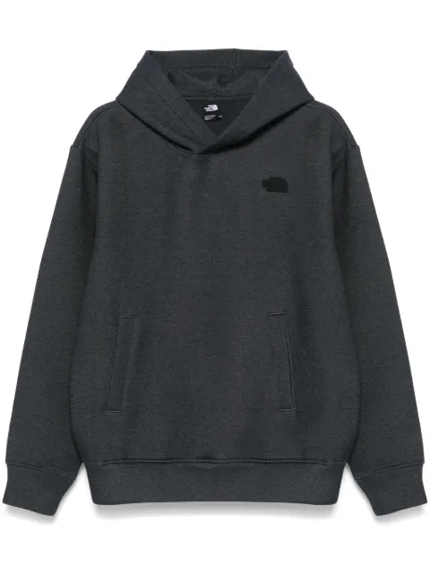 The North Face rubberised-logo hoodie Grey NF0A8AMBKS71