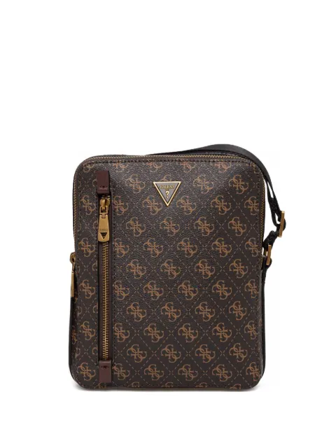 GUESS USA monogram messenge bag Brown HMTOLOP4218