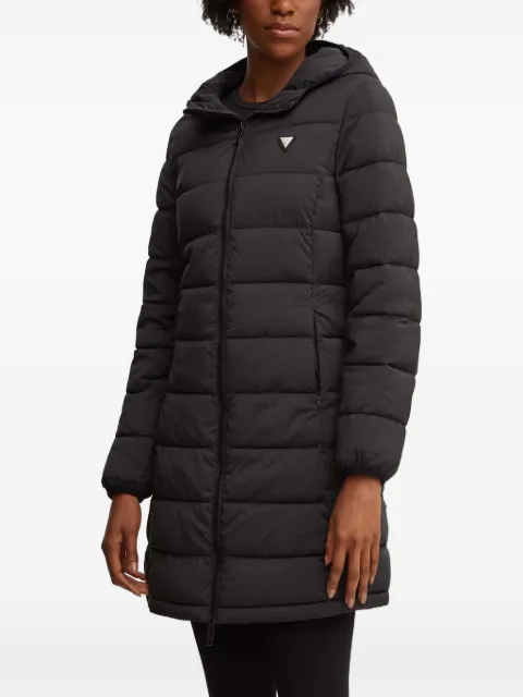 GUESS USA hooded padded coat Black V4YL05WF3X0