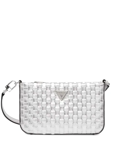 GUESS USA mini Twiller shoulder bag Silver HWMV9310720