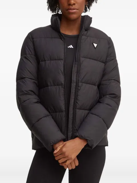 GUESS USA zip-up puffer jacket Black V4YL03WFUD0