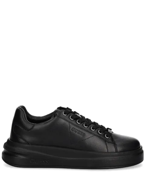 GUESS USA logo-embossed sneakers Black FLFELBLEA12