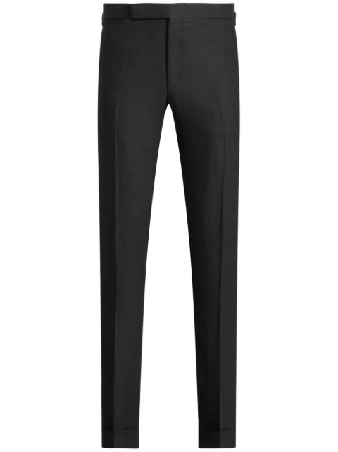 Ralph Lauren Purple Label linen trousers Black 798830244003