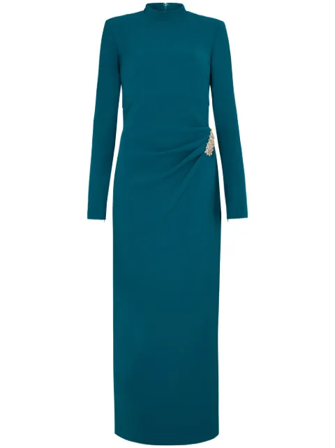 SABINA BILENKO Carman dress Green SBAW24CRMDRSGRN