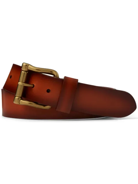 Ralph Lauren Purple Label leather belt Brown 404582043001