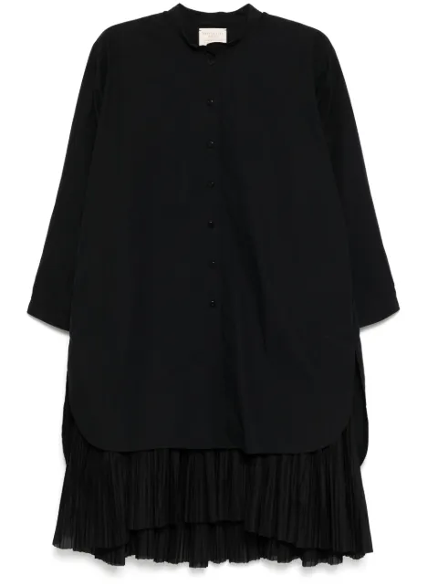 Shanshan Ruan shirt dress Black SH12C1