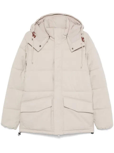 Manuel Ritz hooded down jacket Neutrals 3732H8412C243815