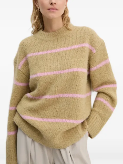 SAMSOE SAMSOE SAJOAN striped top Neutrals F24300052