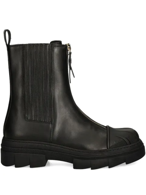 Furla zip detail boots Black YG95FGUBX3506