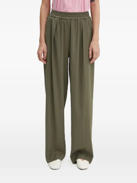 SAMSOE SAMSOE Julia elasticated pleated trousers Green F23100048