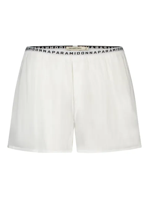 PARAMIDONNA Tessa beach shorts White CR25TSWH