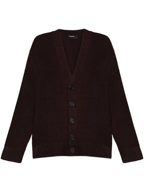 DSQUARED2 wool cardigan Brown S72HA1225D13030