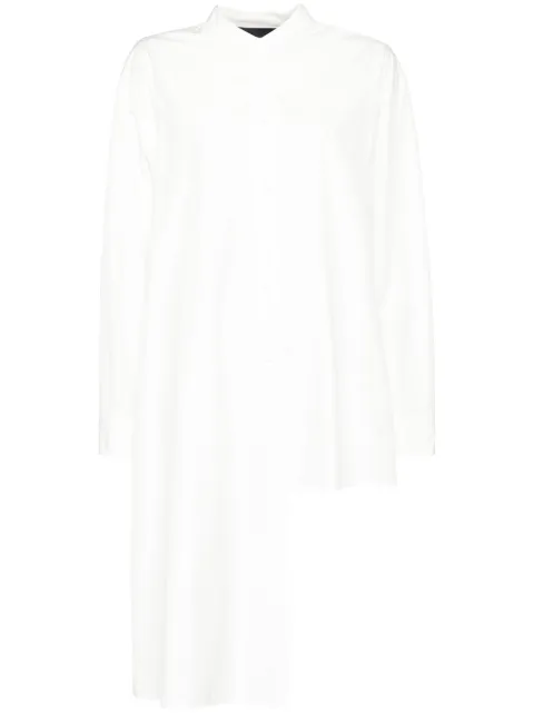 Juun.J asymmetric long-sleeves shirt White JW4X64W00